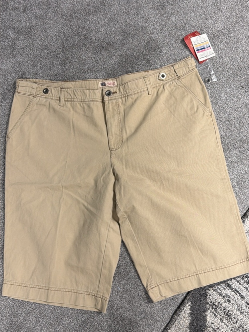 Ladies Classic Khaki Shorts - Comfortable Everyday Short